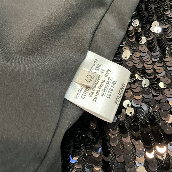 SADEY With Love Two-Piece Sequin Pantsuit-Made in Italy- Size 42 IT - Picture 10 of 10